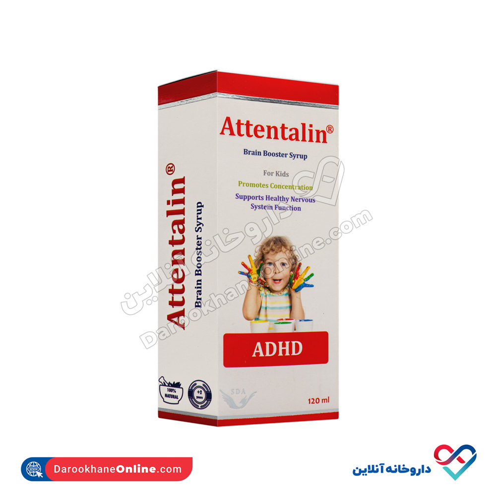 تصویر شربت اتنتالین سیمرغ دارو عطار (با طعم لیمو) 120 میل